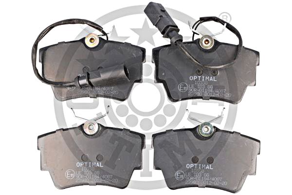 Brake Pad Set, disc brake OPTIMAL BP-10338