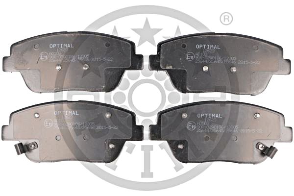 Brake Pad Set, disc brake OPTIMAL BP-12623