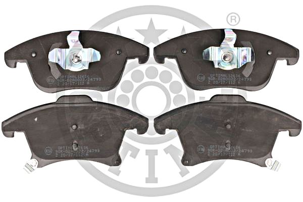 Brake Pad Set, disc brake OPTIMAL BP-12636