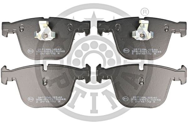 Brake Pad Set, disc brake OPTIMAL BP-12540