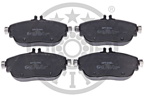Brake Pad Set, disc brake OPTIMAL BP-12609