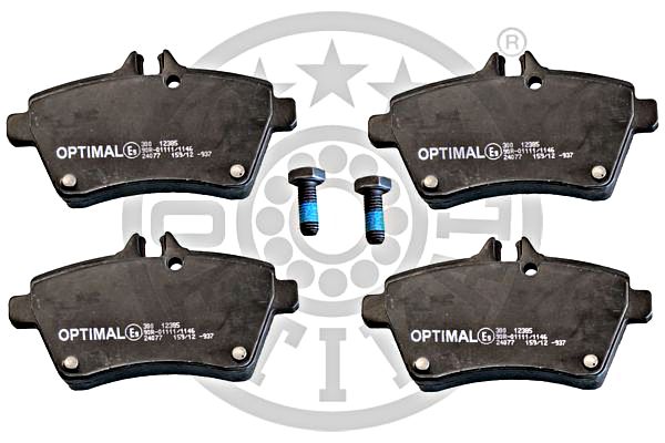 Brake Pad Set, disc brake OPTIMAL BP-12385