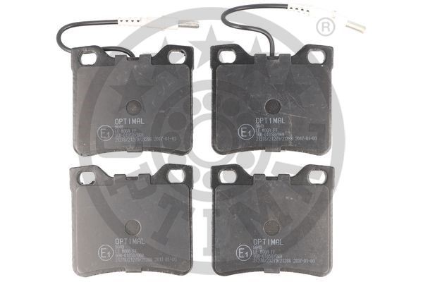 Brake Pad Set, disc brake OPTIMAL BP-09649