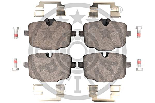 Brake Pad Set, disc brake OPTIMAL BP-12416 2