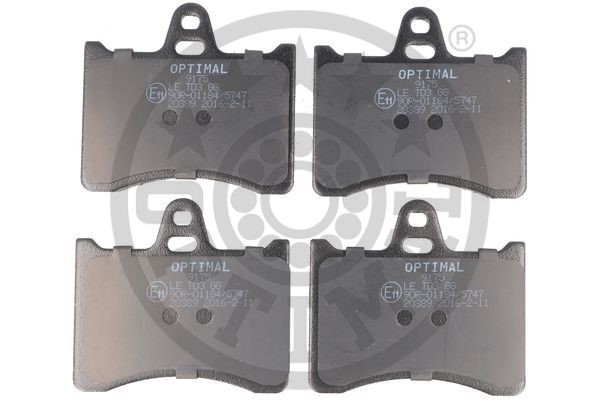 Brake Pad Set, disc brake OPTIMAL 9175