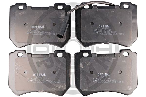 Brake Pad Set, disc brake OPTIMAL BP-12573