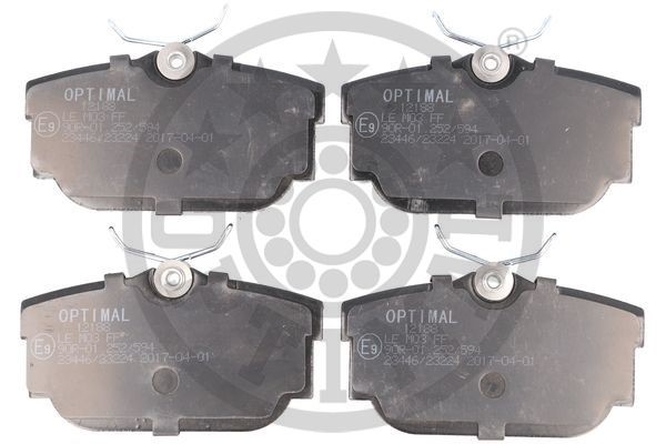 Brake Pad Set, disc brake OPTIMAL BP-12188