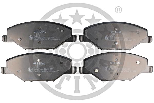 Brake Pad Set, disc brake OPTIMAL BP-12630