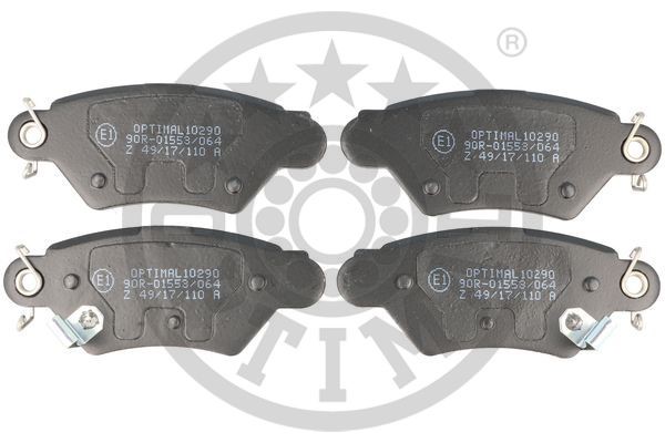 Brake Pad Set, disc brake OPTIMAL BP-10290