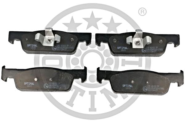 Brake Pad Set, disc brake OPTIMAL BP-12633