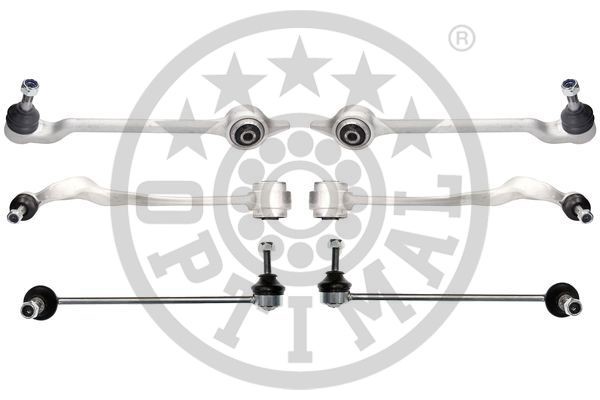Control/Trailing Arm Kit, wheel suspension OPTIMAL G8-2005