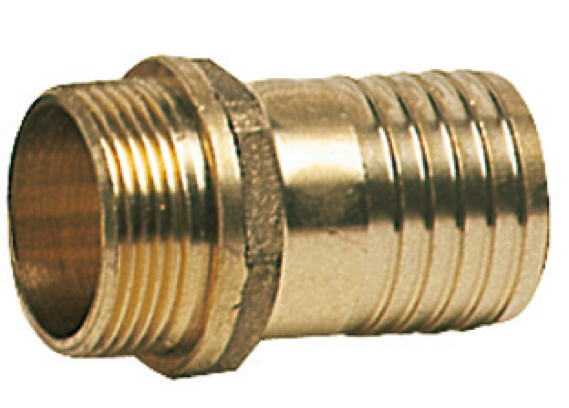 Cast brass male hose adaptor 3/8" x 13 mm Cars245 Marine parts 17.198.05