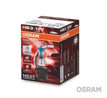 Bulb, front fog light OSRAM 9005NL 3