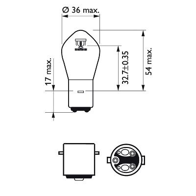 Bulb, headlight PHILIPS 12728C1 3