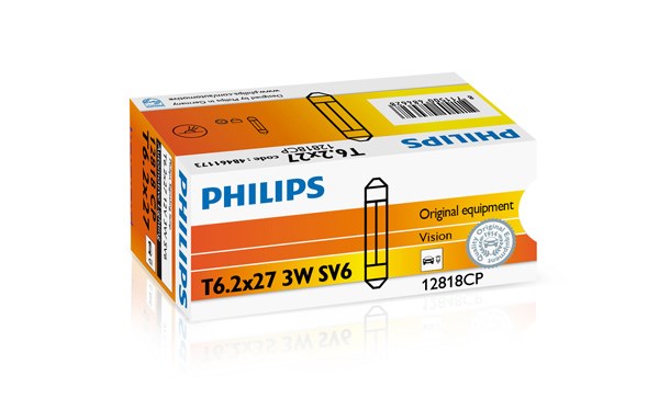Bulb, glove compartment light PHILIPS 12818CP