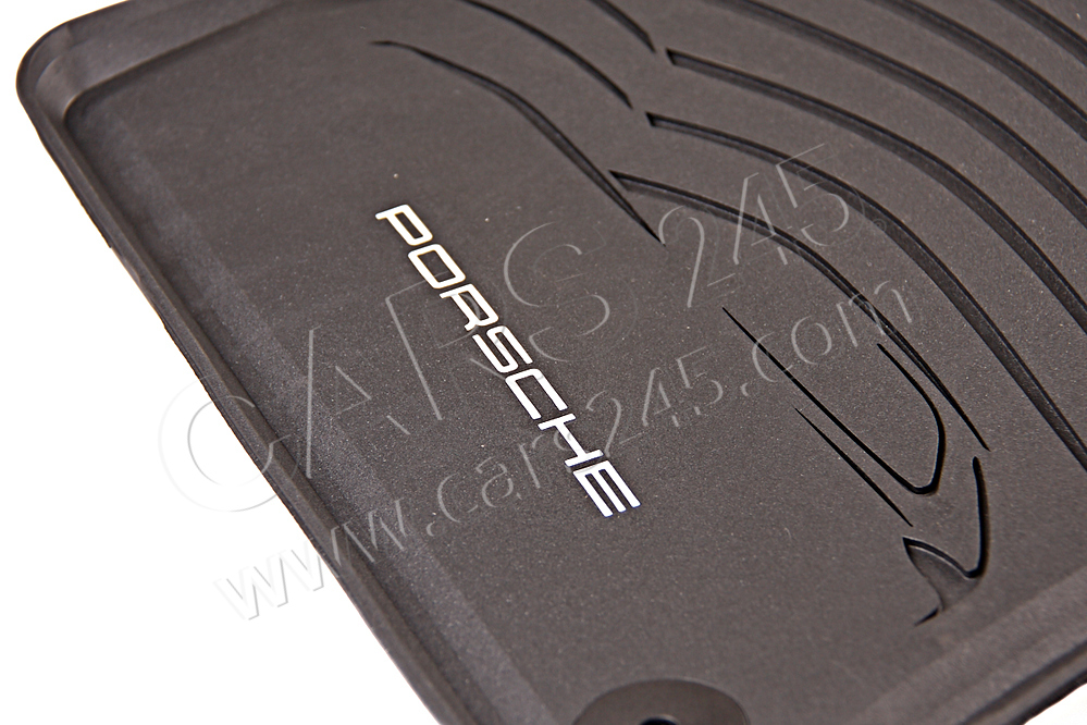 1 set foot mats (rubber) PORSCHE 958044801571E0 3