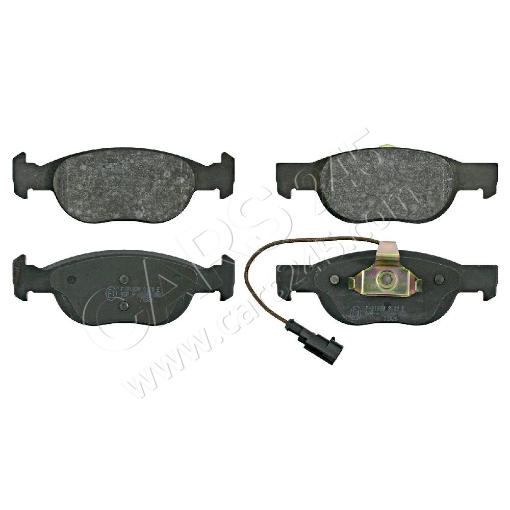 Brake Pad Set, disc brake QAP 06105
