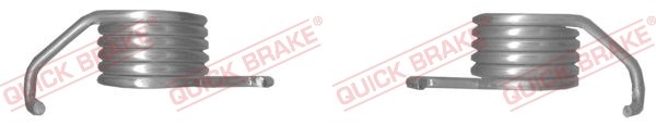 Repair Kit, parking brake lever (brake caliper) QUICK BRAKE 1130517