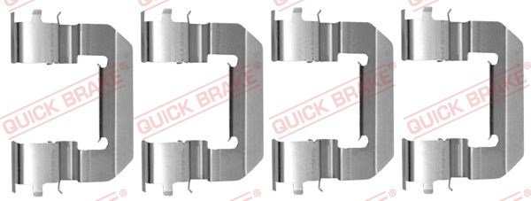 Accessory Kit, disc brake pad QUICK BRAKE 1090014