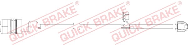 Warning Contact, brake pad wear QUICK BRAKE WS0337A
