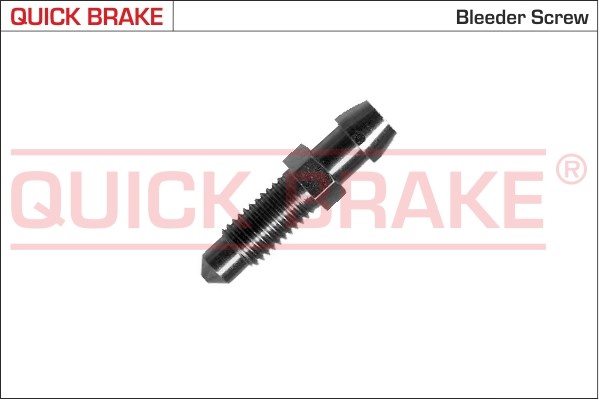 Bleeder Screw/Valve, wheel brake cylinder QUICK BRAKE 0105