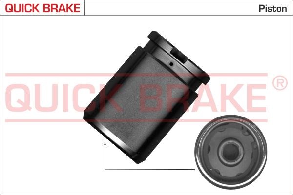 Piston, brake caliper QUICK BRAKE 185001M