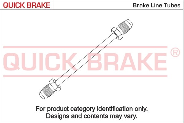 Brake Line QUICK BRAKE CU3300AA