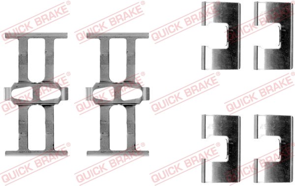 Accessory Kit, disc brake pad QUICK BRAKE 1091118