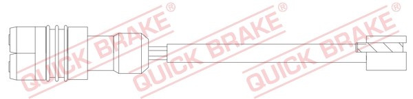 Warning Contact, brake pad wear QUICK BRAKE WS0388A