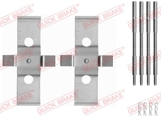 Accessory Kit, disc brake pad QUICK BRAKE 1091637