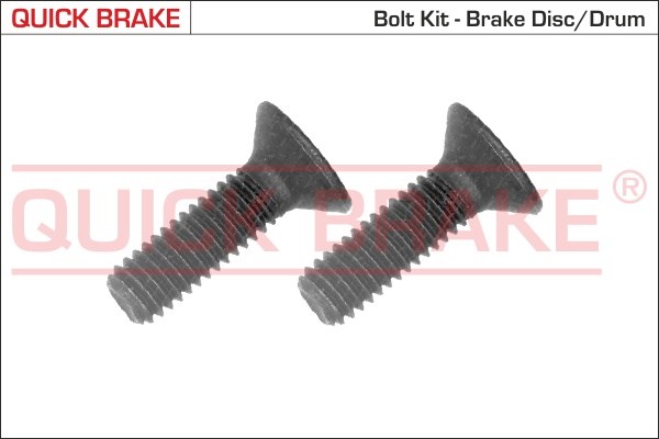 Screw Set, brake disc QUICK BRAKE 11622K