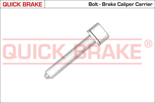 Bolt, brake caliper QUICK BRAKE 11612