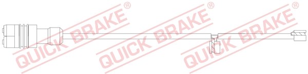 Warning Contact, brake pad wear QUICK BRAKE WS0396A