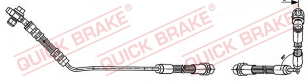 Brake Hose QUICK BRAKE 59941X