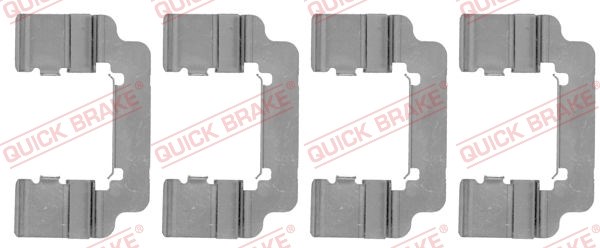 Accessory Kit, disc brake pad QUICK BRAKE 1091777