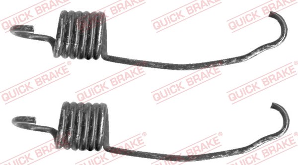 Repair Kit, parking brake lever (brake caliper) QUICK BRAKE 1130505