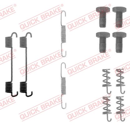Accessory Kit, parking brake shoes QUICK BRAKE 1050622