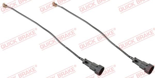 Warning Contact, brake pad wear QUICK BRAKE WS0282A
