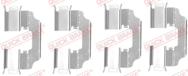 Accessory Kit, disc brake pad QUICK BRAKE 1091770