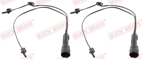 Warning Contact, brake pad wear QUICK BRAKE WS0180A