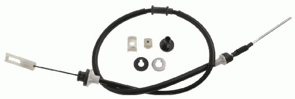 Cable Pull, clutch control SACHS 3074600297