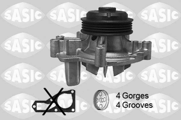 Water Pump, engine cooling SASIC 2011A31