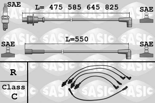 Ignition Cable Kit SASIC 9280005