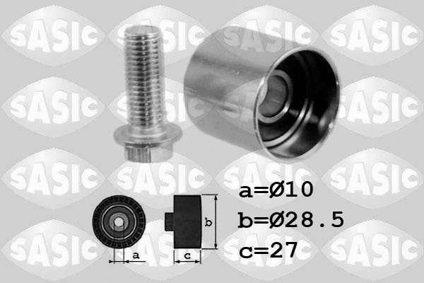 Deflection/Guide Pulley, timing belt SASIC 1706062