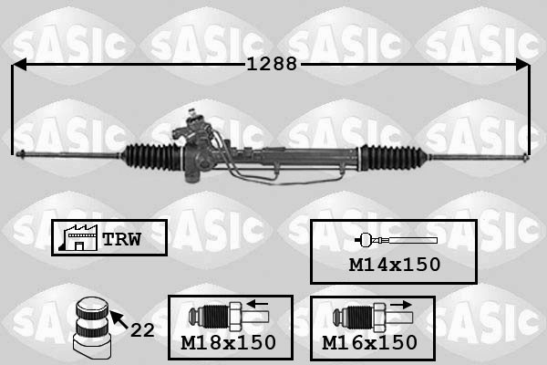 Steering Gear SASIC 7006138