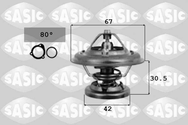 Thermostat, coolant SASIC 9000369