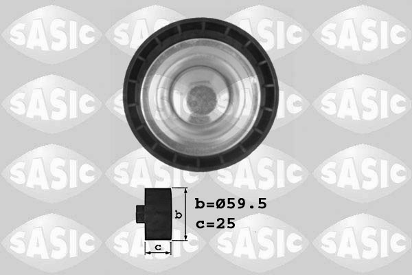 Deflection/Guide Pulley, V-ribbed belt SASIC 1620031
