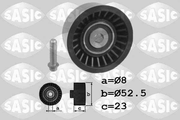 Deflection/Guide Pulley, timing belt SASIC 1706038