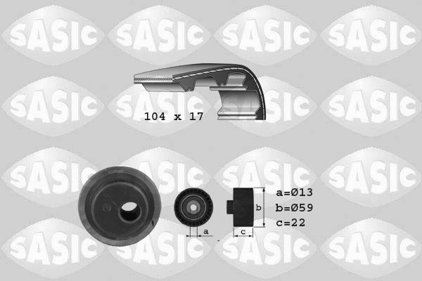 Timing Belt Kit SASIC 1750022