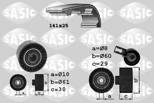 Timing Belt Kit SASIC 1750032